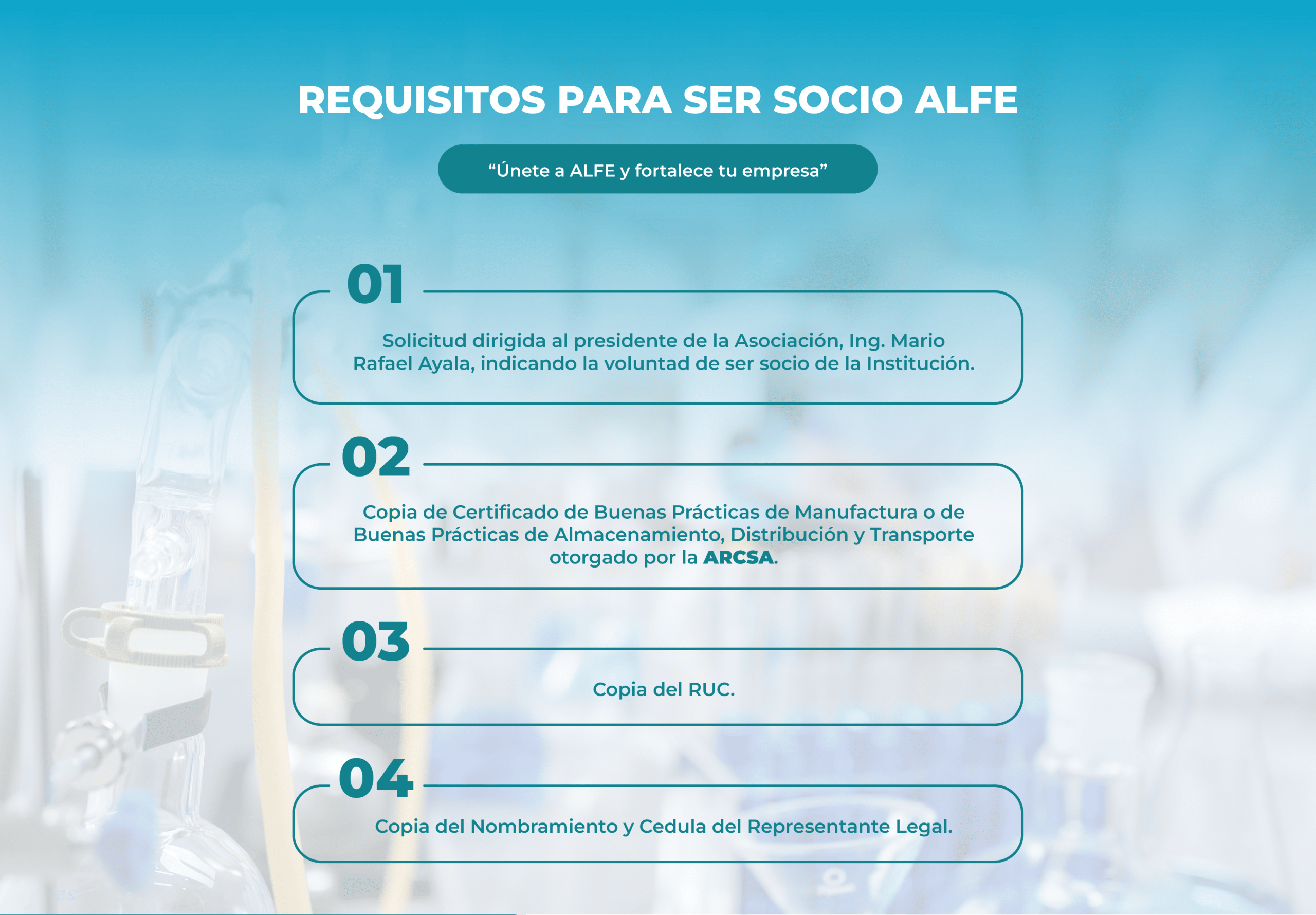 beneficios de ser socio de ALFE